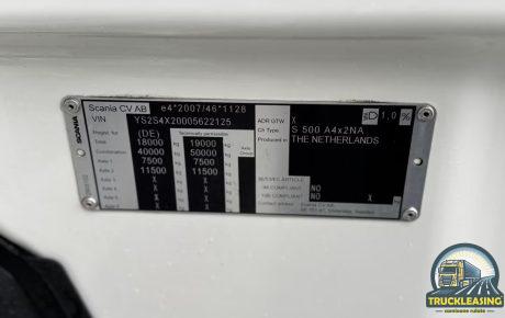 Scania S500 S500, RETARDER, LEAF/AIR, PARK COOL – 67.900€ net( factura externa)