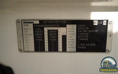 Scania S 500 / MEGA / RETARDER / LOW DECK / EURO 6 – 53.500€ net( factura externa)